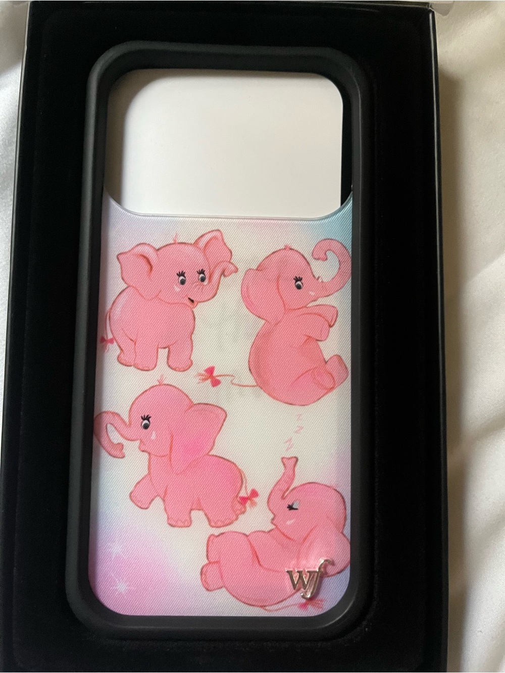BRAND NEW WILDFLOWER Pink Elephant Pattern Phone Case for Cell Phones